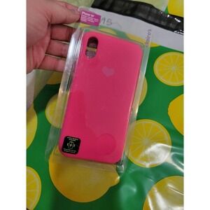Iphone XR case hot pink